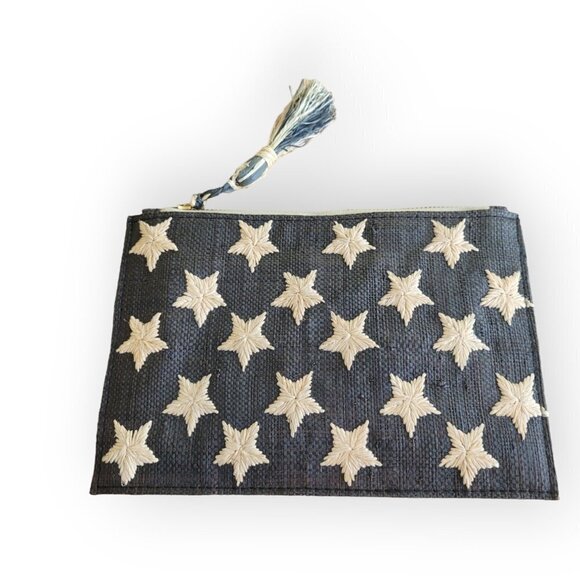 Kayu Raffia Star Pouch with Hand Embroidery - Picture 11 of 11